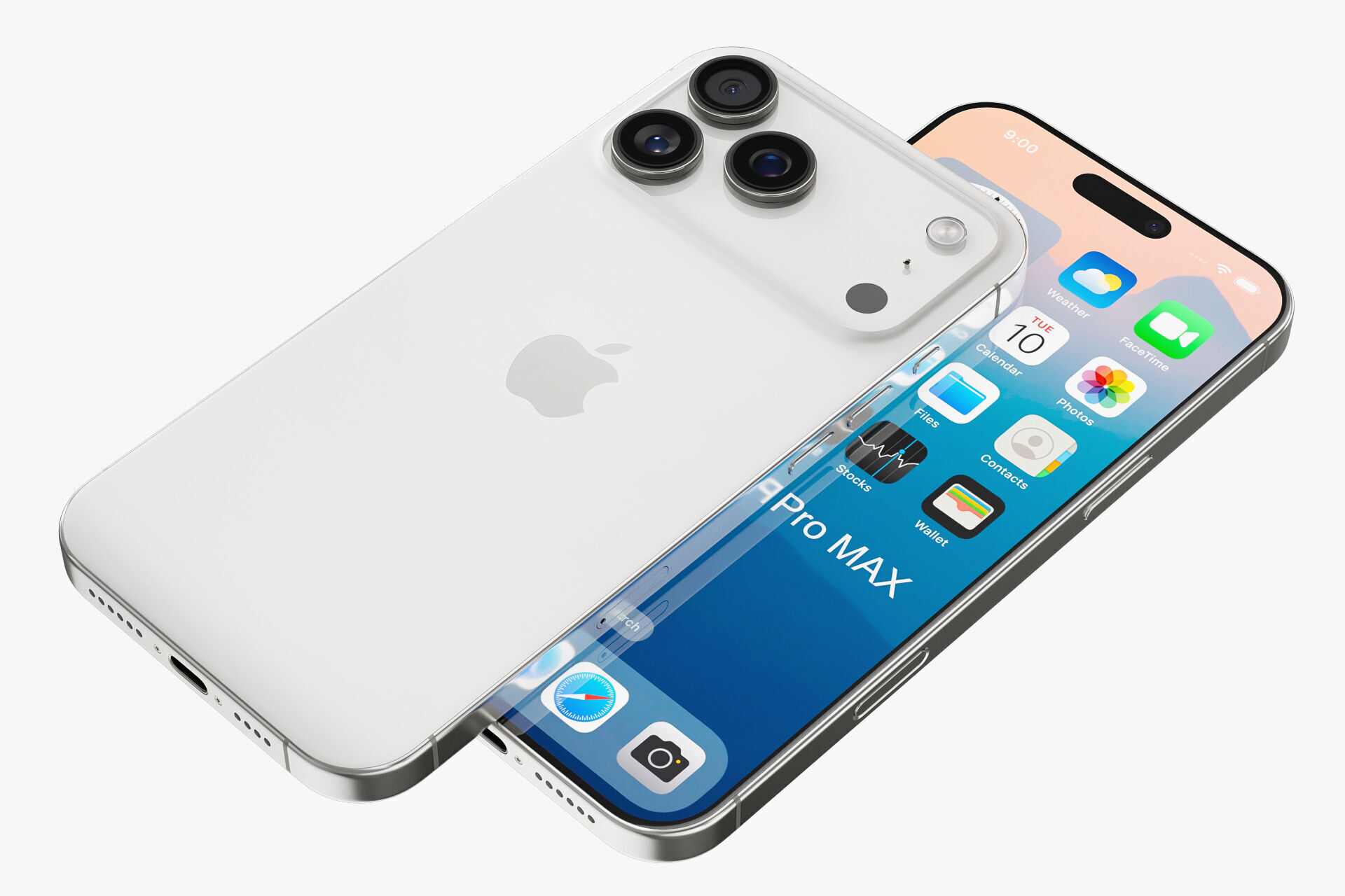 Apple iPhone 17 collection v1 v2 v3 3D model_7