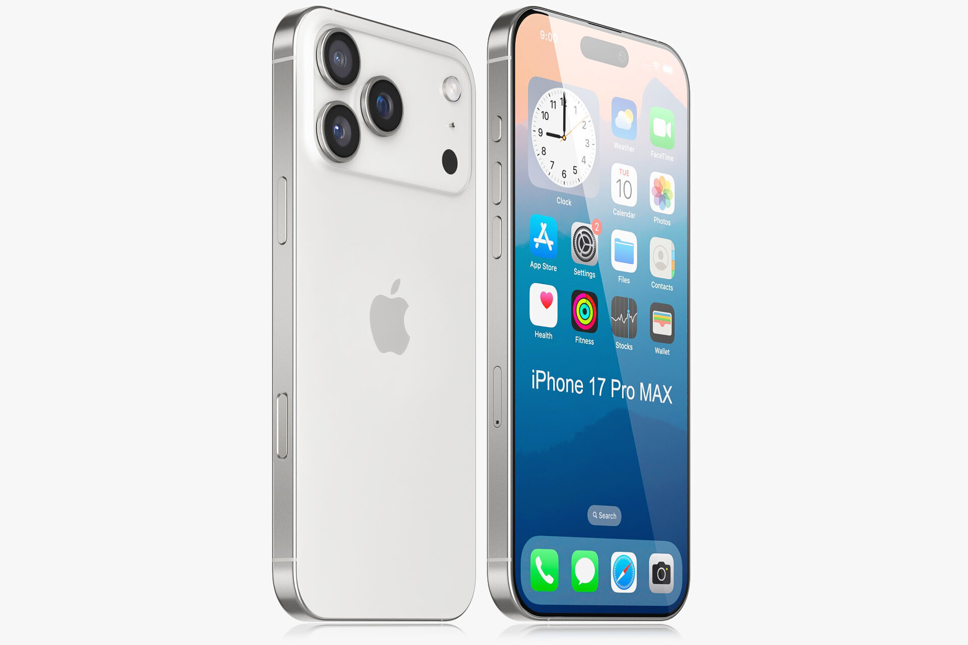 Apple iPhone 17 collection v1 v2 v3 3D model_2