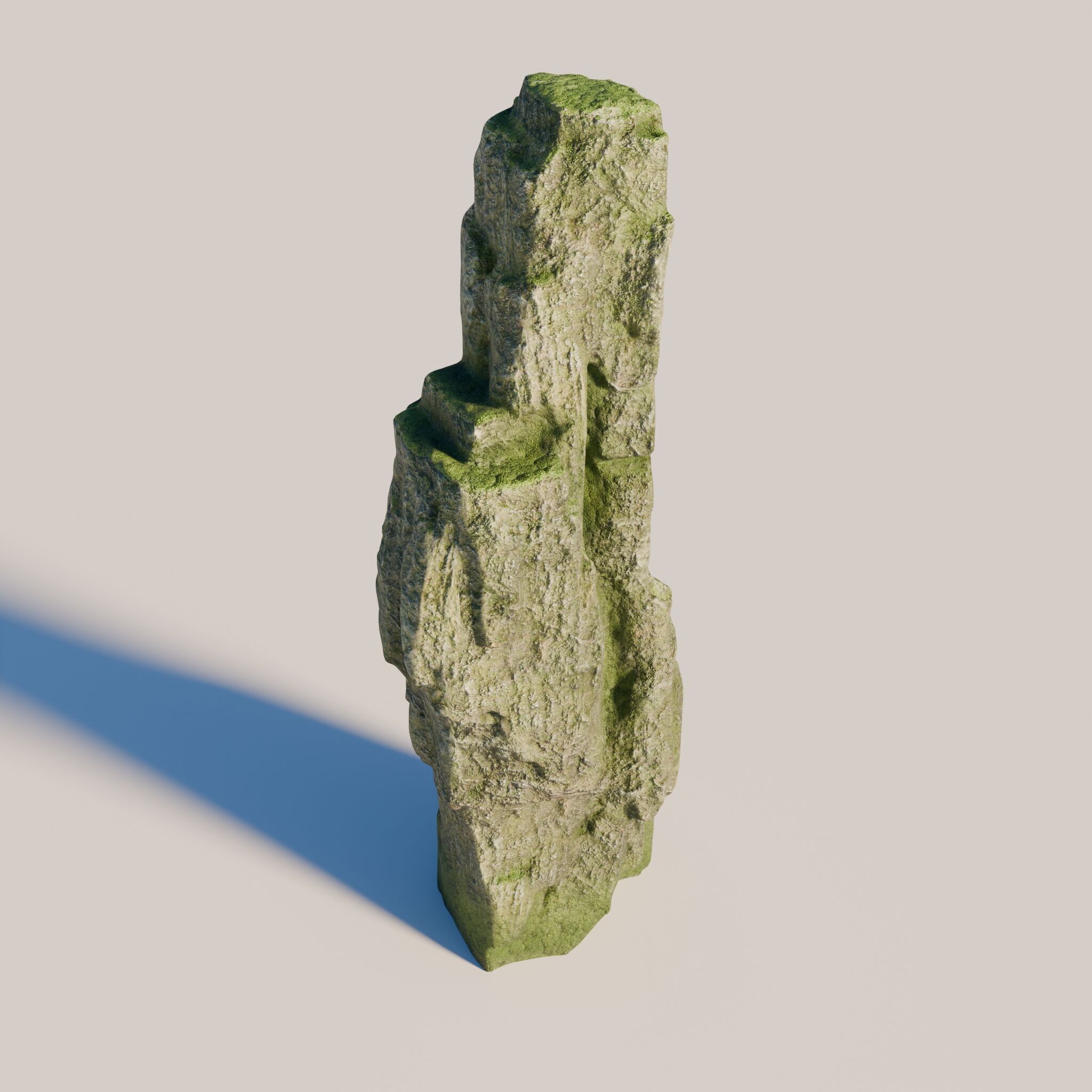 Rock 4 Low-poly 3D model_1