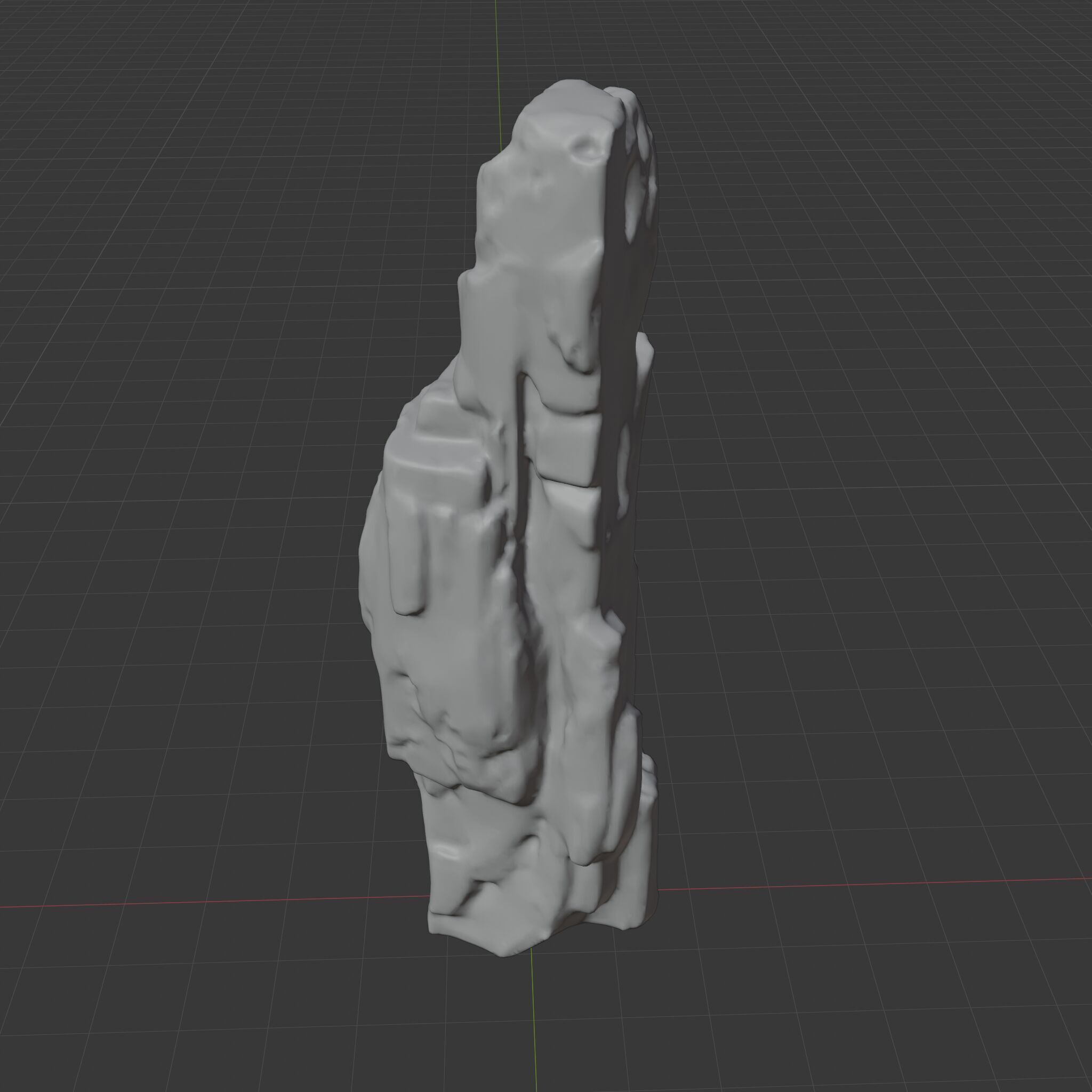 Rock 4 Low-poly 3D model_10