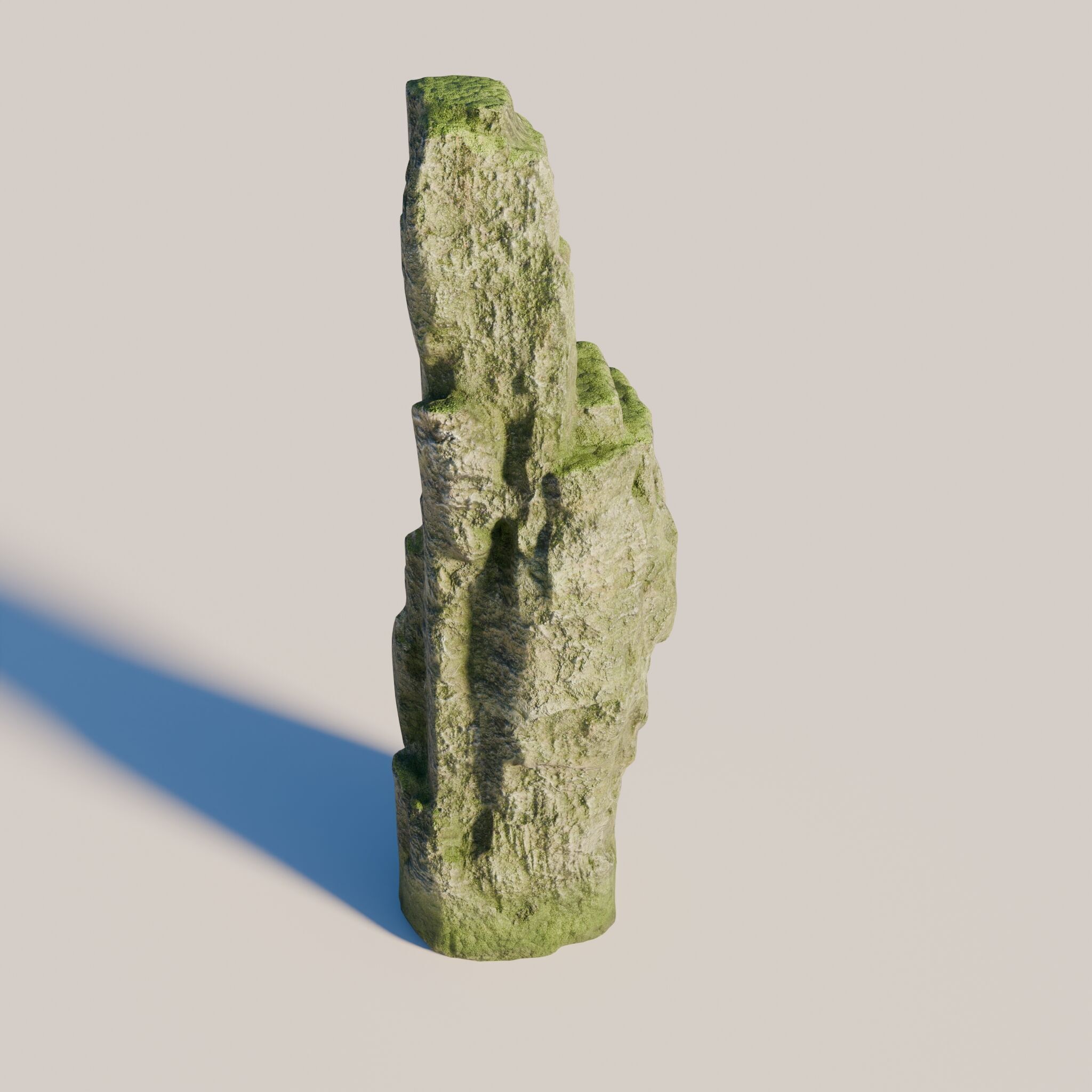 Rock 4 Low-poly 3D model_5