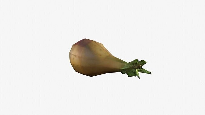 Sugar Beet Field Turnips Crop Rutabagas 3d Render 3D model