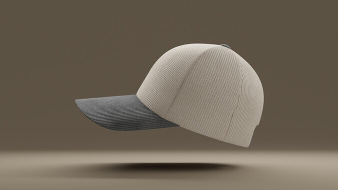 Cap - 09 Low-poly 3D model