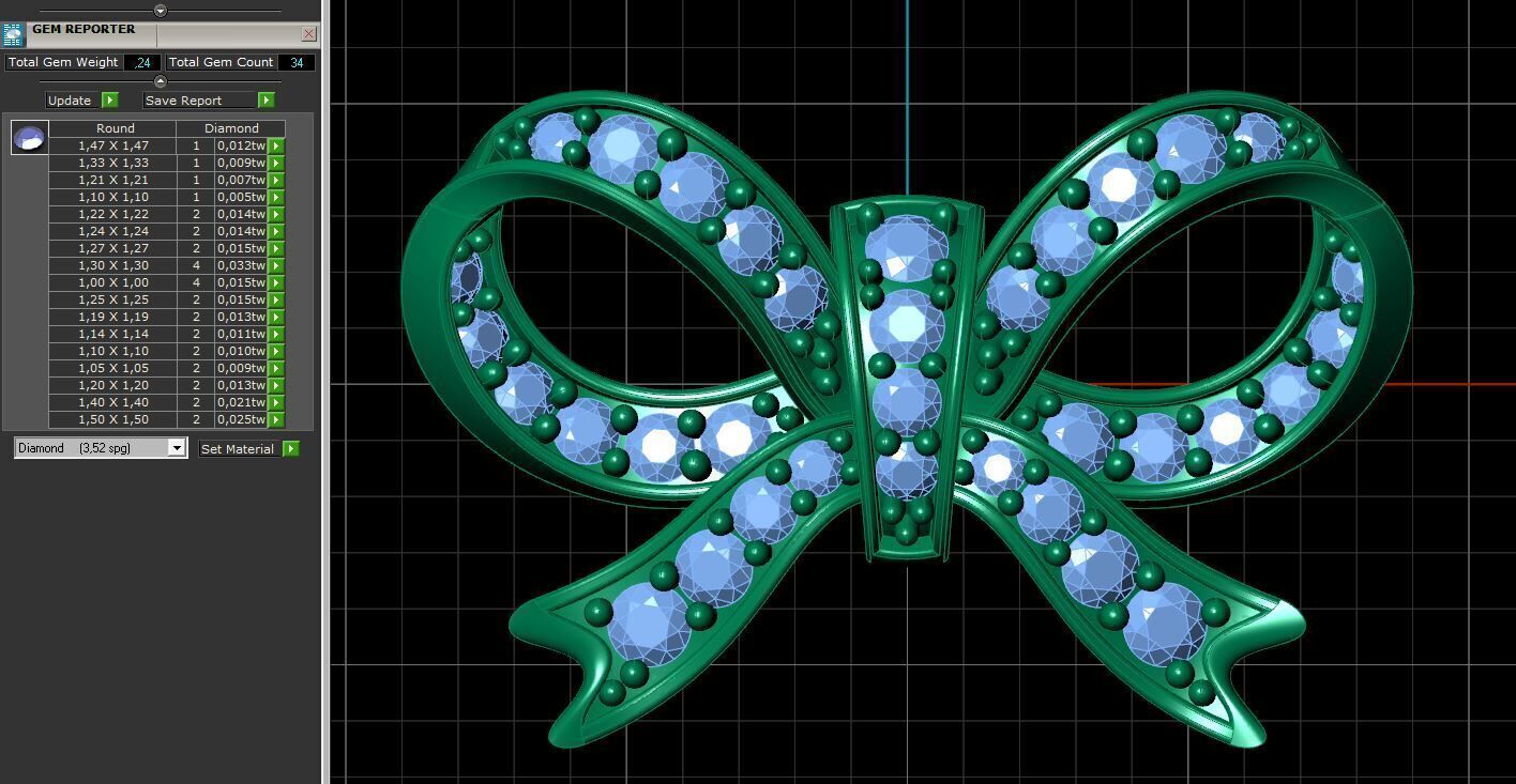 Pearl jewelry   o18 3D print model_8