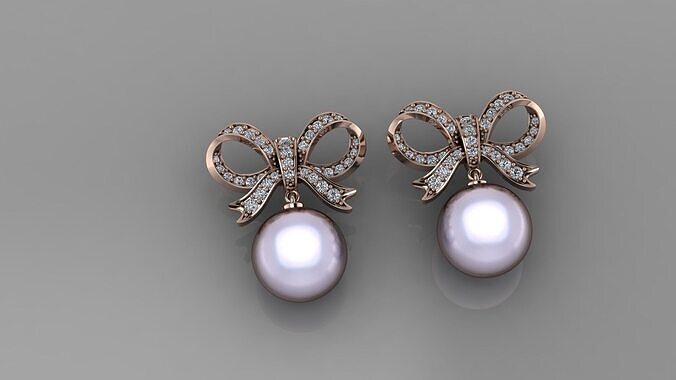Pearl jewelry 3D print model