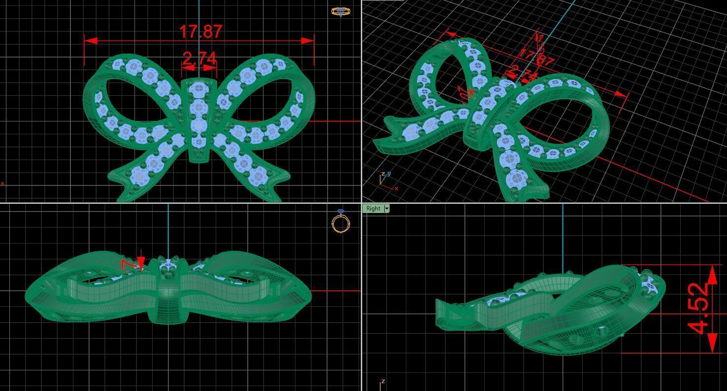 Pearl jewelry   o18 3D print model_4