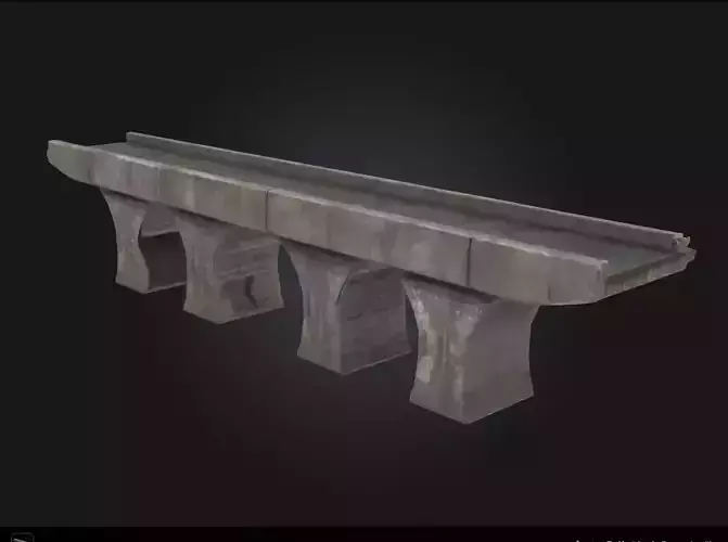 Elevated Stone Structure  Ancient Craftsmanship on a Grand 