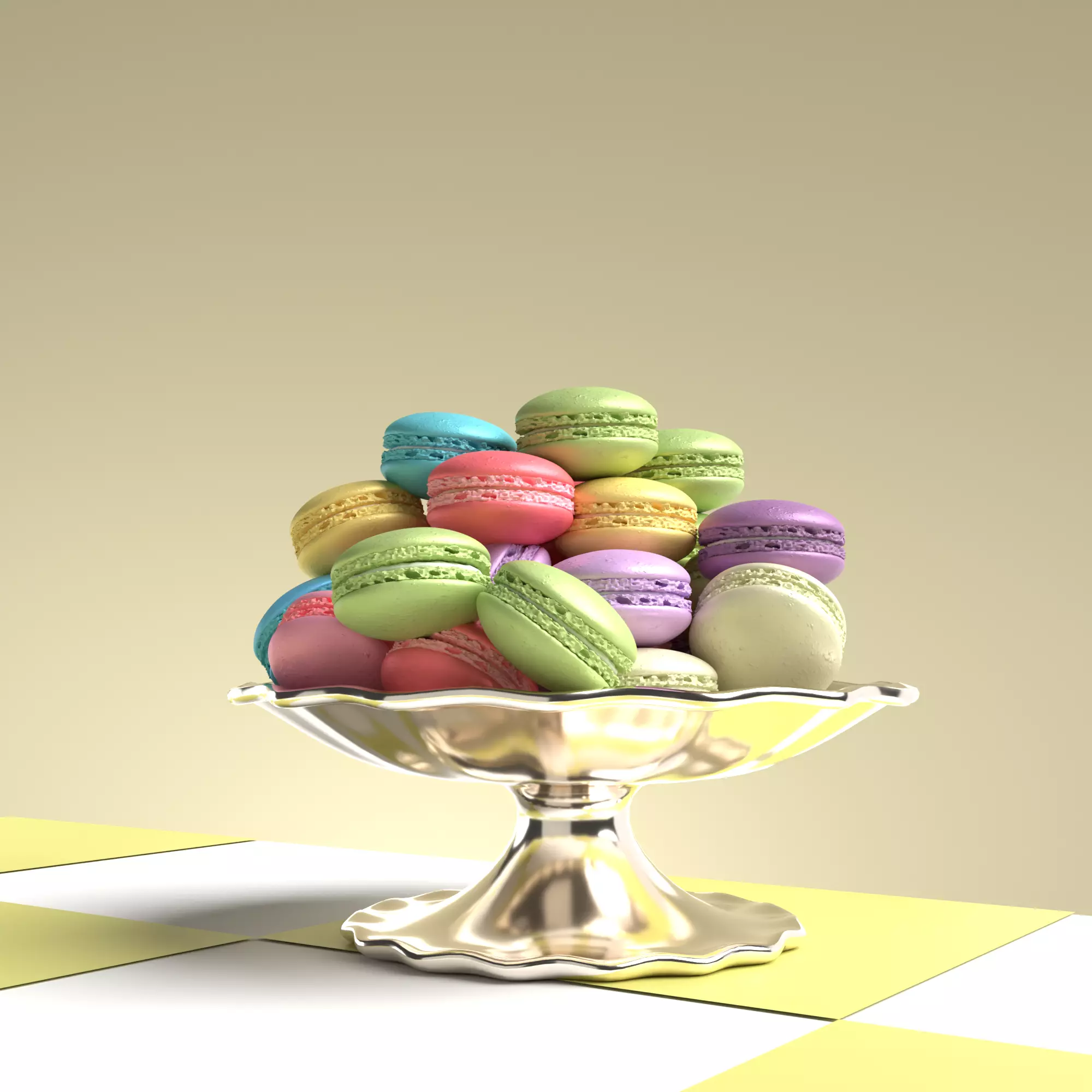 Macaron 3D print model