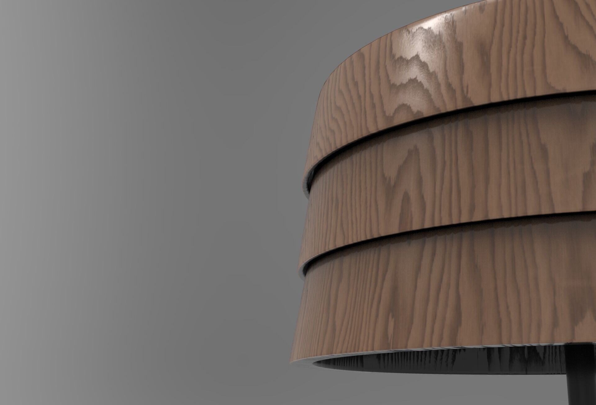 Cylo Table Lamp Low-poly 3D model_4