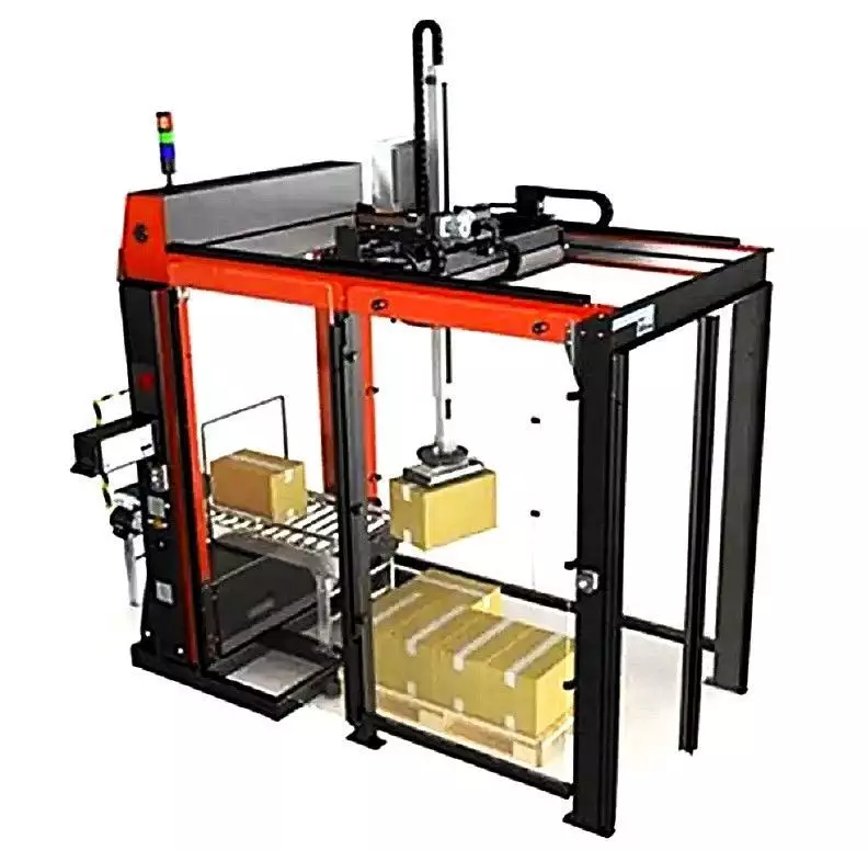 Truss Carton Palletizer  Efficient Carton Stacking Machine 3D model_0