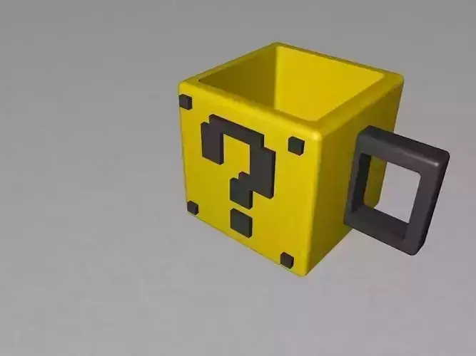 CUP OF SUPER MARIO BROS MYSTERY BOX 3D print model