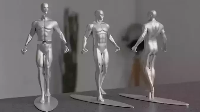Silver Surfer STL 3D Model for Printing  Marvel Fan Art