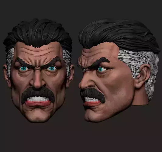 ONE12 Scale HEAD oliver omnimen