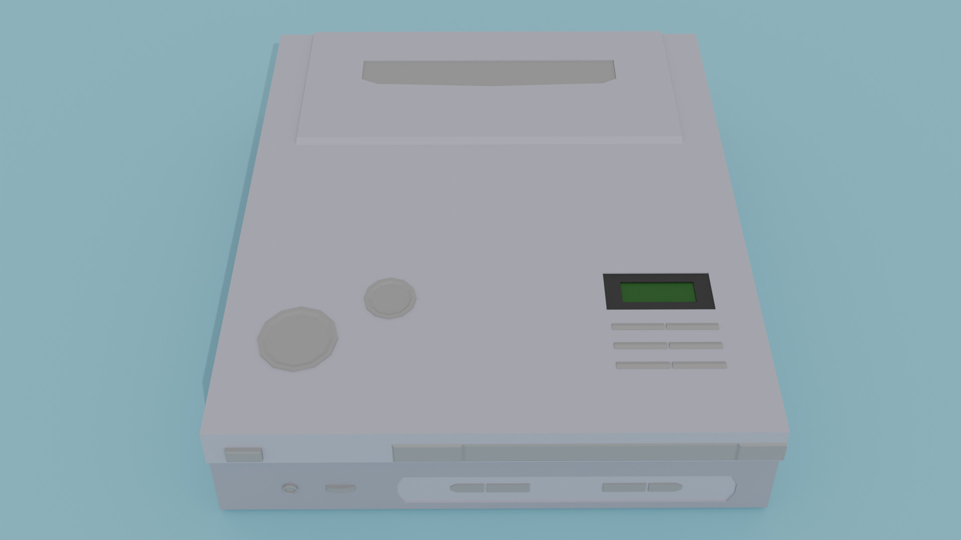 Low Poly Nintendo PlayStation 3D Model Low-poly 3D model_1