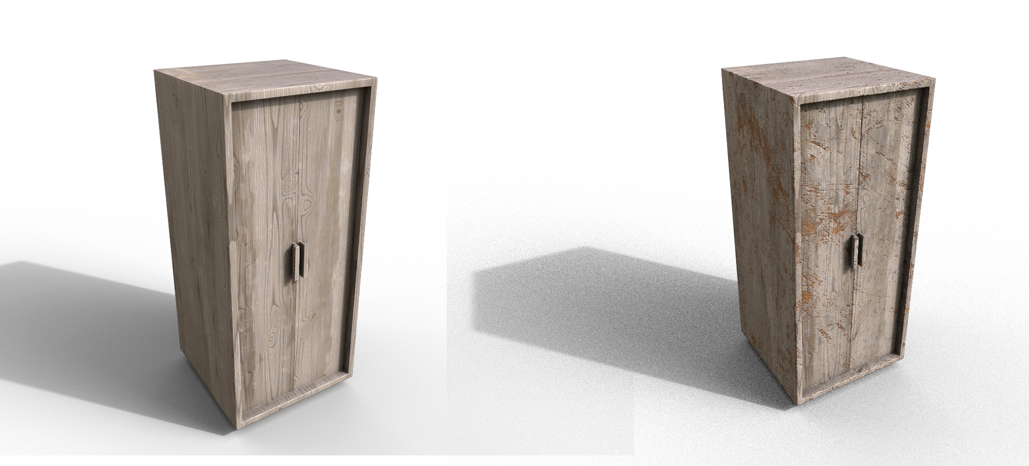 Pack 2 Sets Modern Furniture 3D Model Low-poly 3D model_9