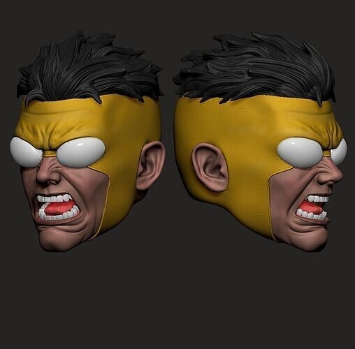 ONE12 Scale HEAD invencible 3D print model