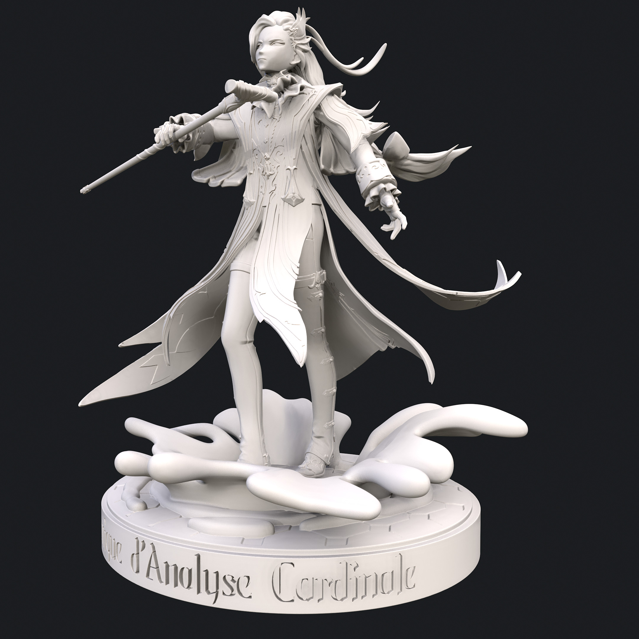 Neuvillette 3D print model_2