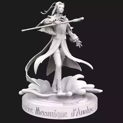 Neuvillette  3D print model