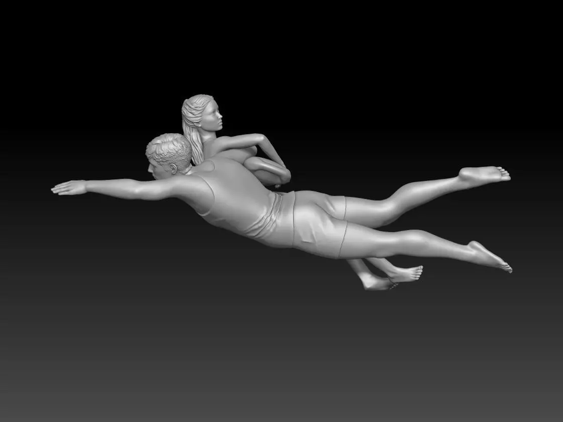 Lifeguard baywatch boy 4 3D print model_0