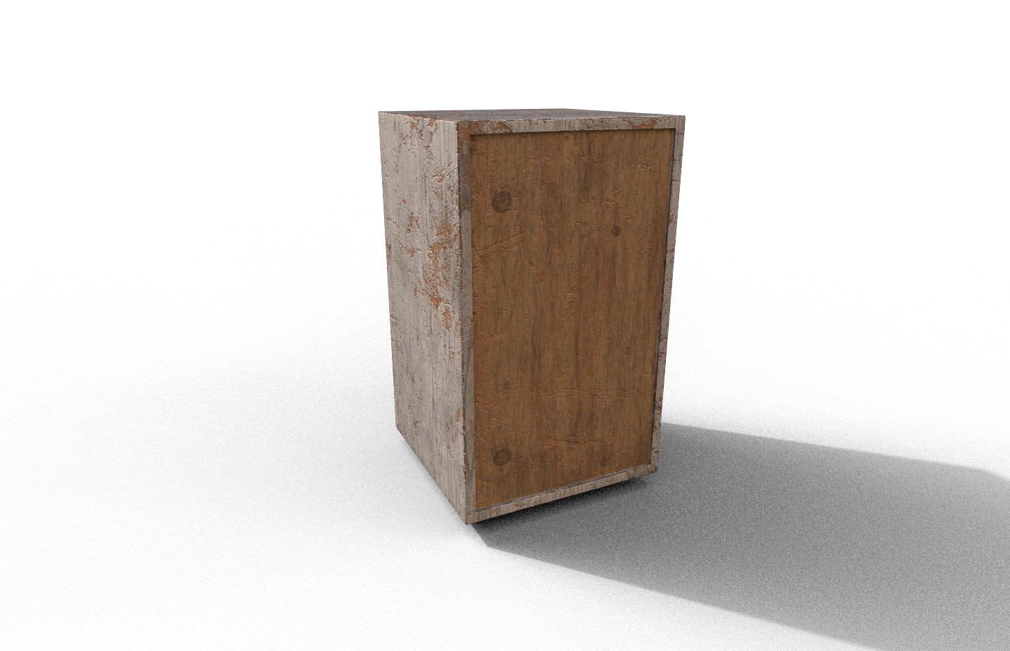 Set Old Modern Furniture 3D Model Terror Low-poly 3D model_16