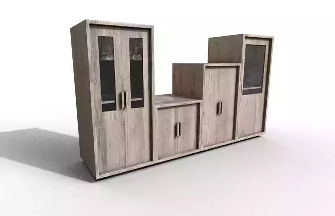 Set Modern Furniture 3D Model