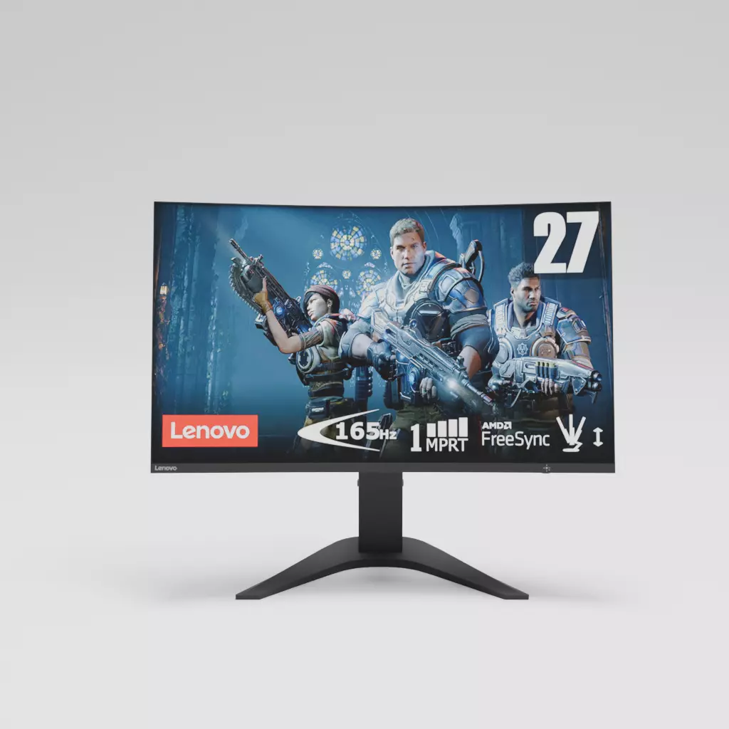 LED Lenovo G27c 10 27 inch 3D model_0