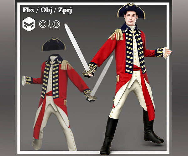British Soldie 3D model