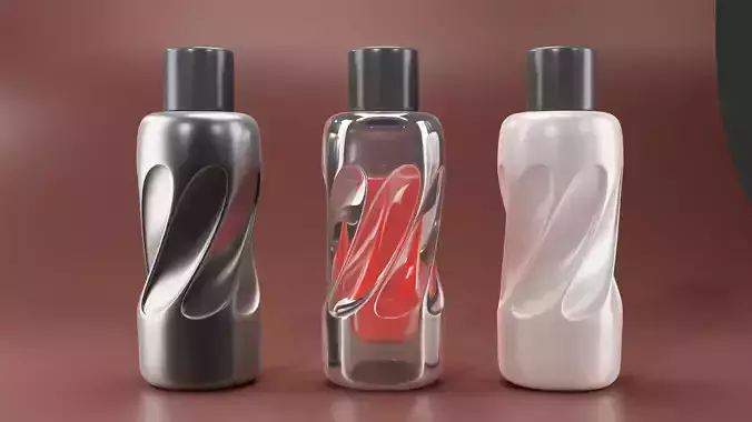 Elegant Perfume Bottle 