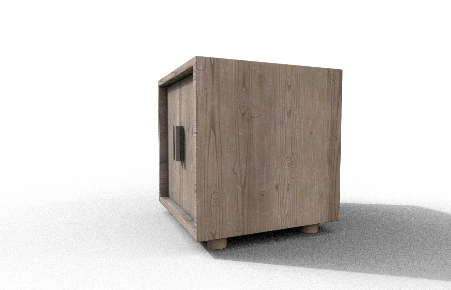 Set Modern Furniture 3D Model Low-poly 3D model_6