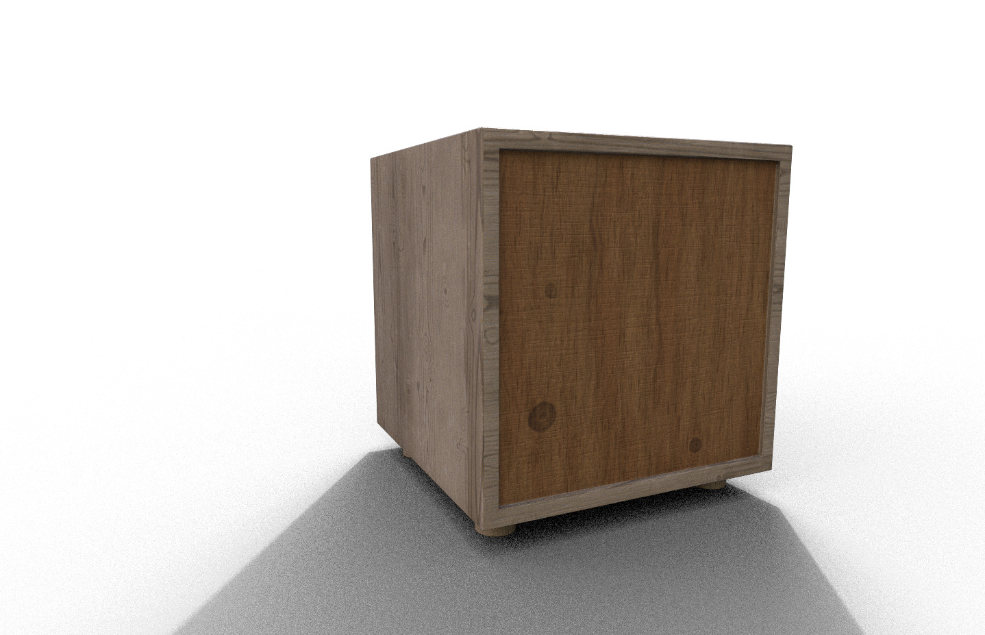 Set Modern Furniture 3D Model Low-poly 3D model_4