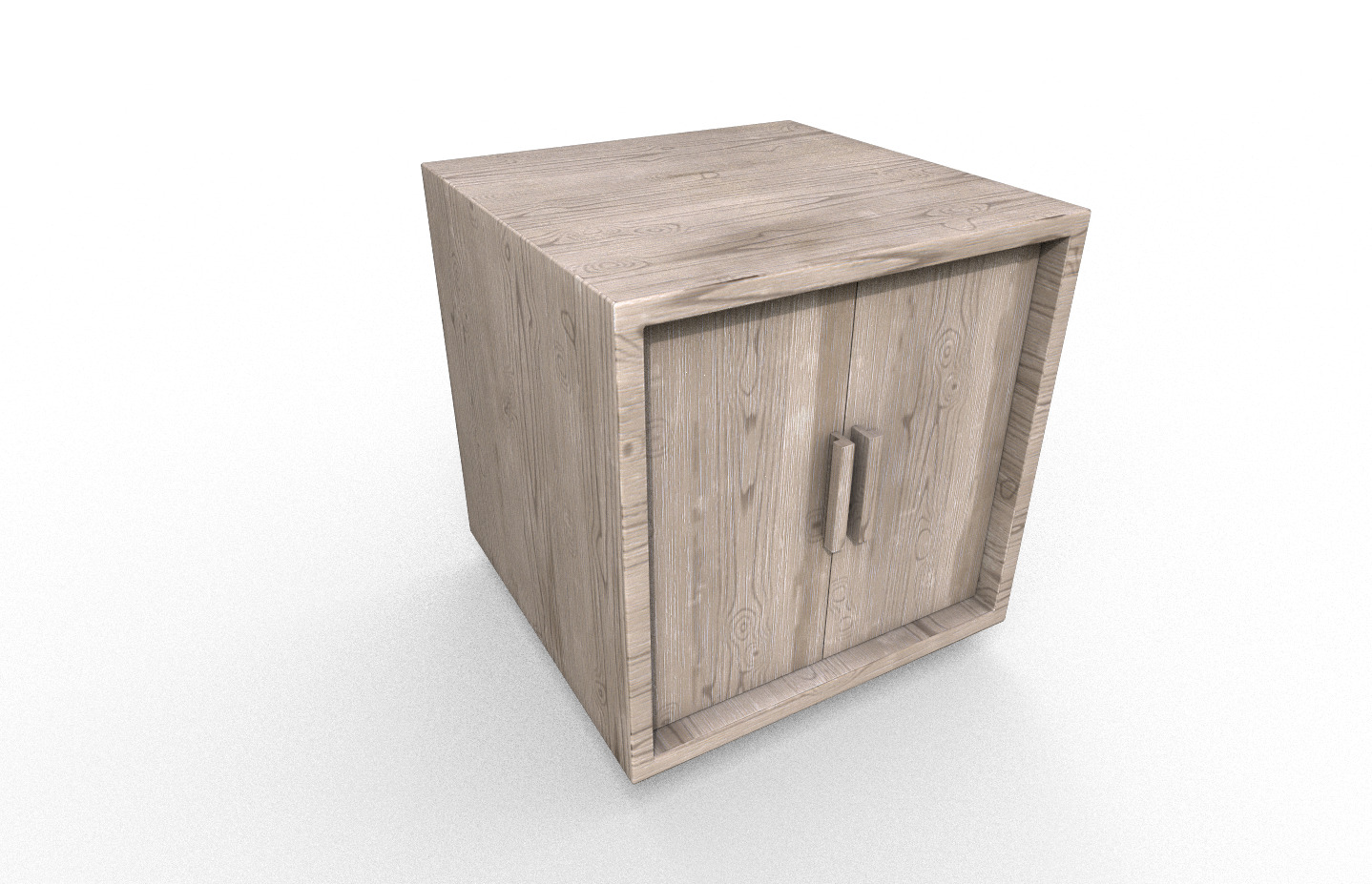 Set Modern Furniture 3D Model Low-poly 3D model_5