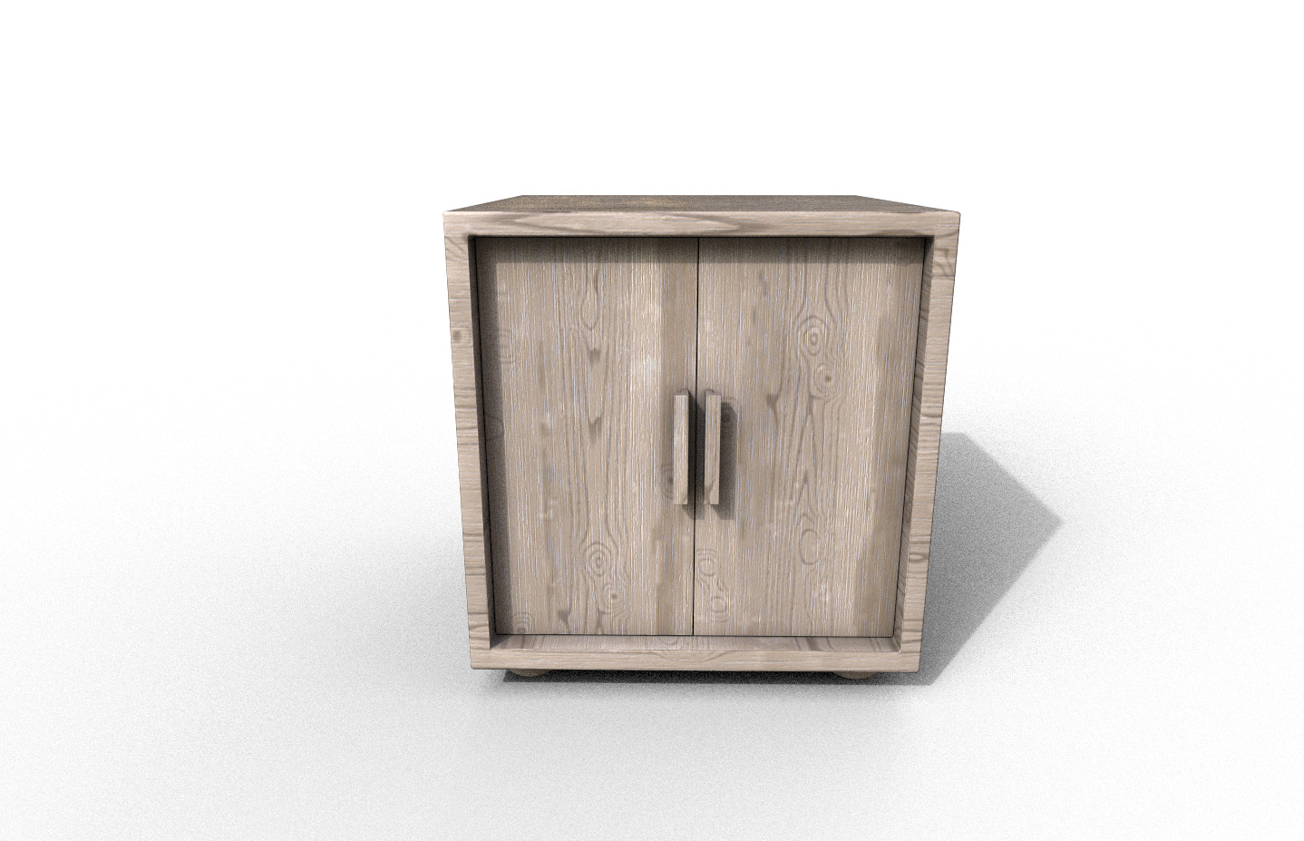Set Modern Furniture 3D Model Low-poly 3D model_8