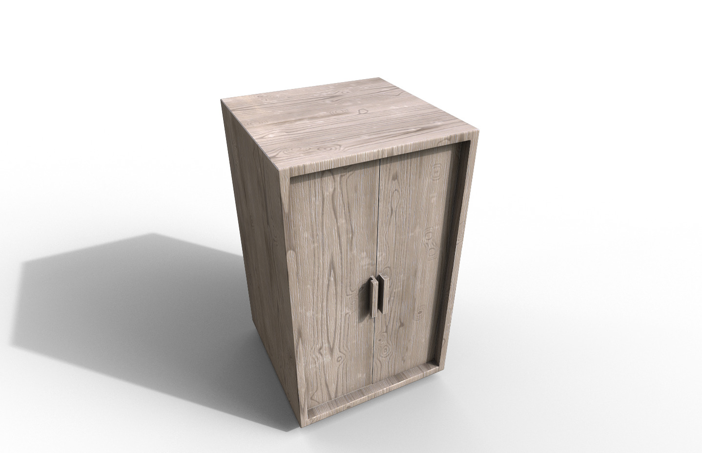 Set Modern Furniture 3D Model Low-poly 3D model_9