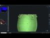 African Drum Small scan mode creality otter 3d 3D model_1