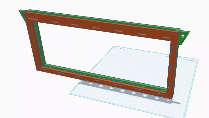4x10 Format Film Drying frame Free 3D print model