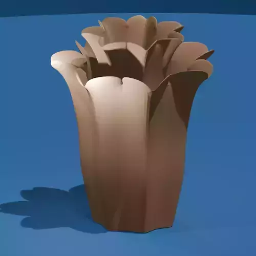 Flower-Shaped Pencil Holder 