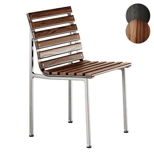Traverse Garden Chair by Hay 3D model
