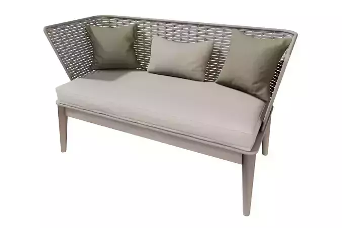 Modern Woven Outdoor Sofa