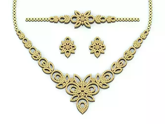 Gold Set  3D print model