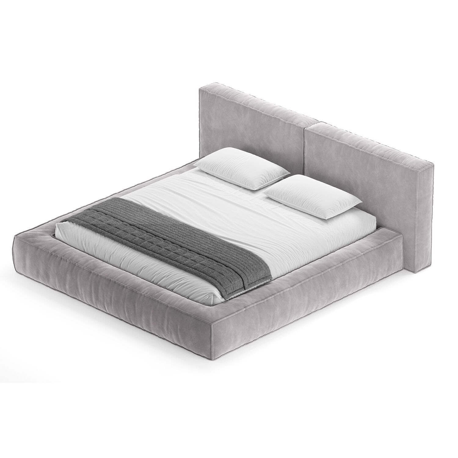 Bed Echoloft 3D model_4