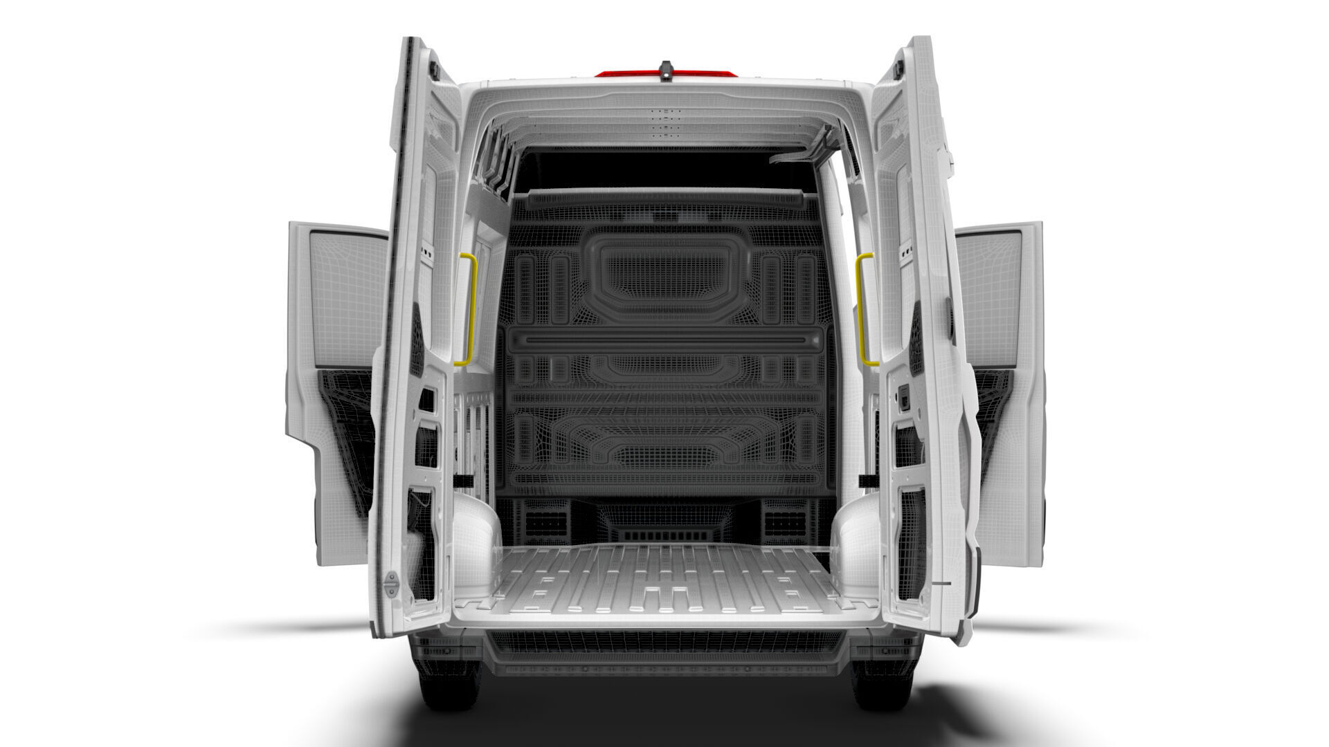 VW Crafter Van MWB HR HQInterior 2025 3D model_25