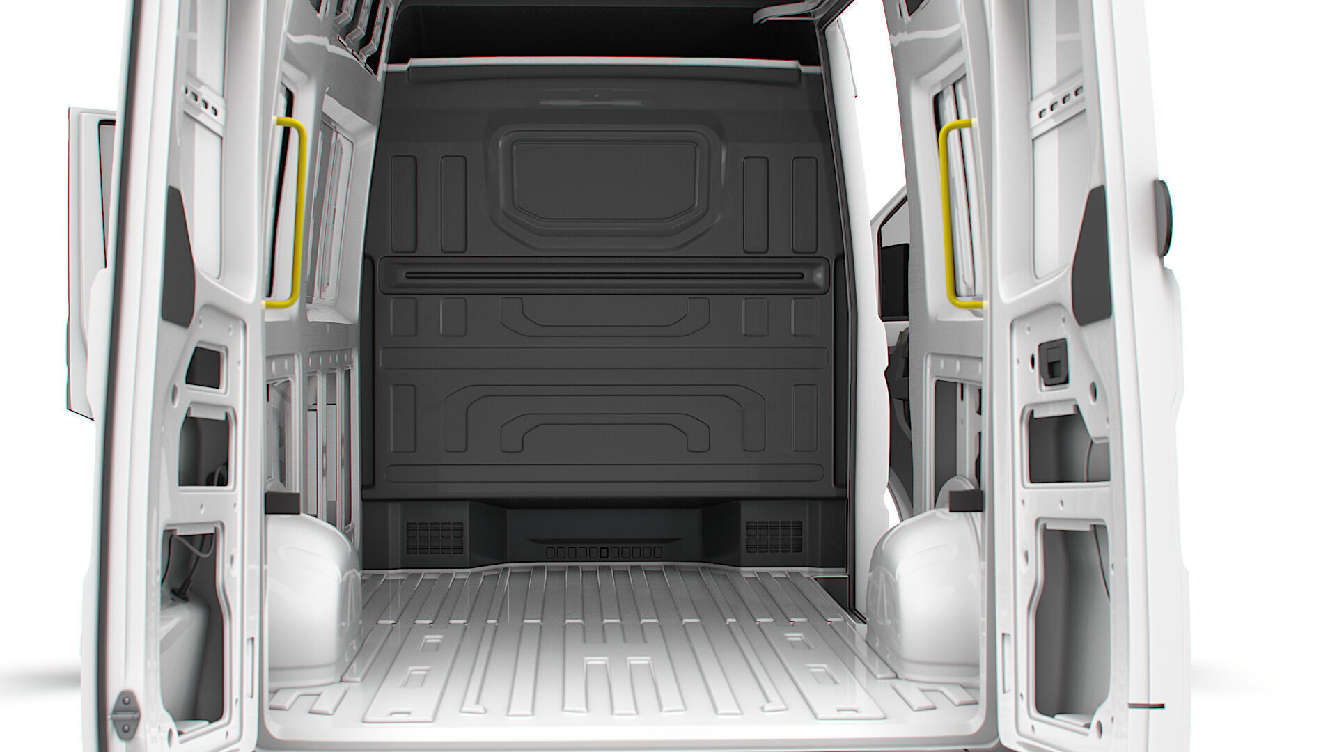 VW Crafter Van MWB HR HQInterior 2025 3D model_13