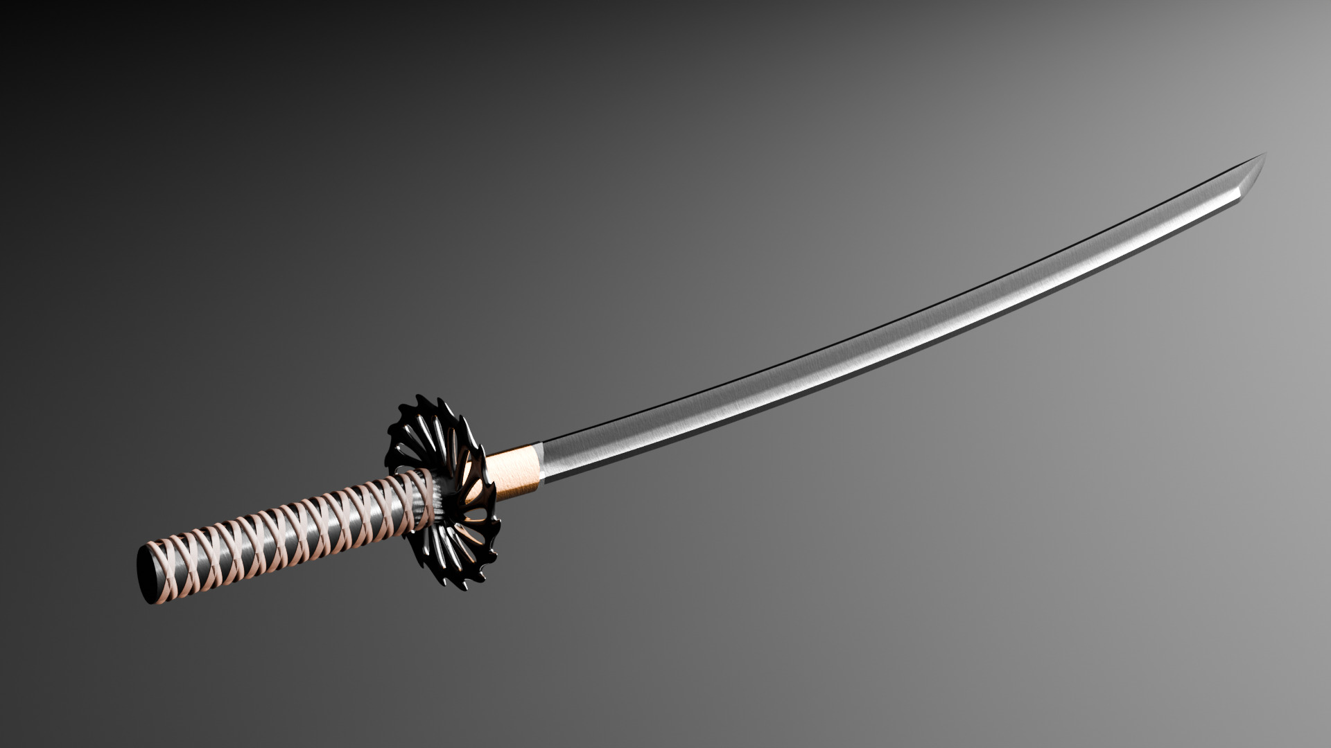 Katana 3D model_1