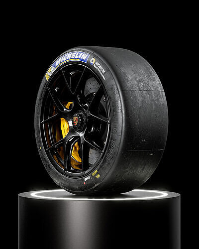 MICHELIN Pilot Sport GT Slick 27 65 R18 S9L 3D model