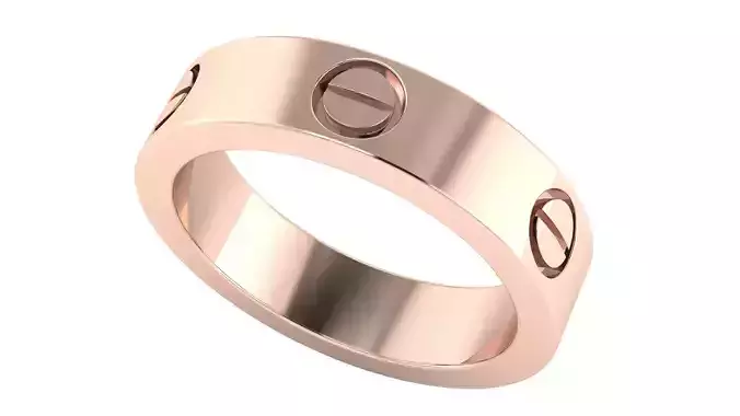 Love Ring size 50 3D print model