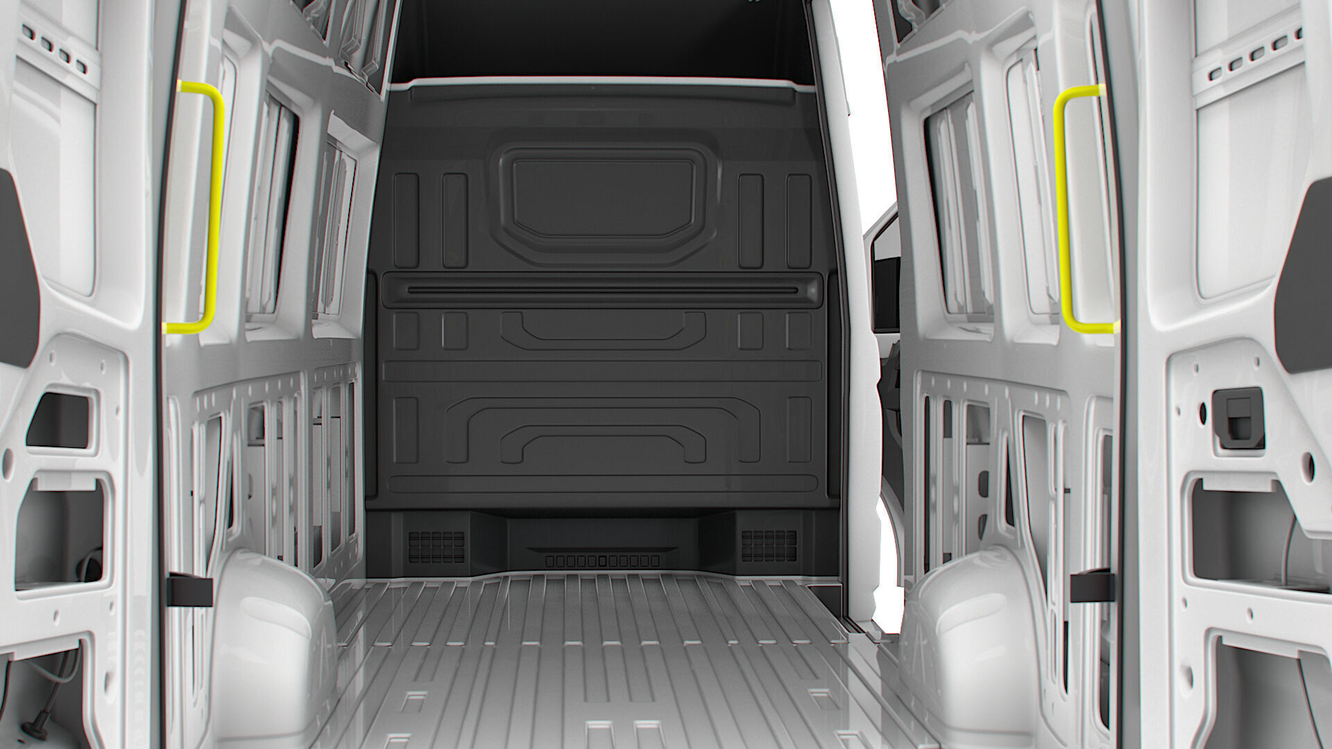 VW Crafter Van LWBM SHR HQInterior 2025 3D model_13