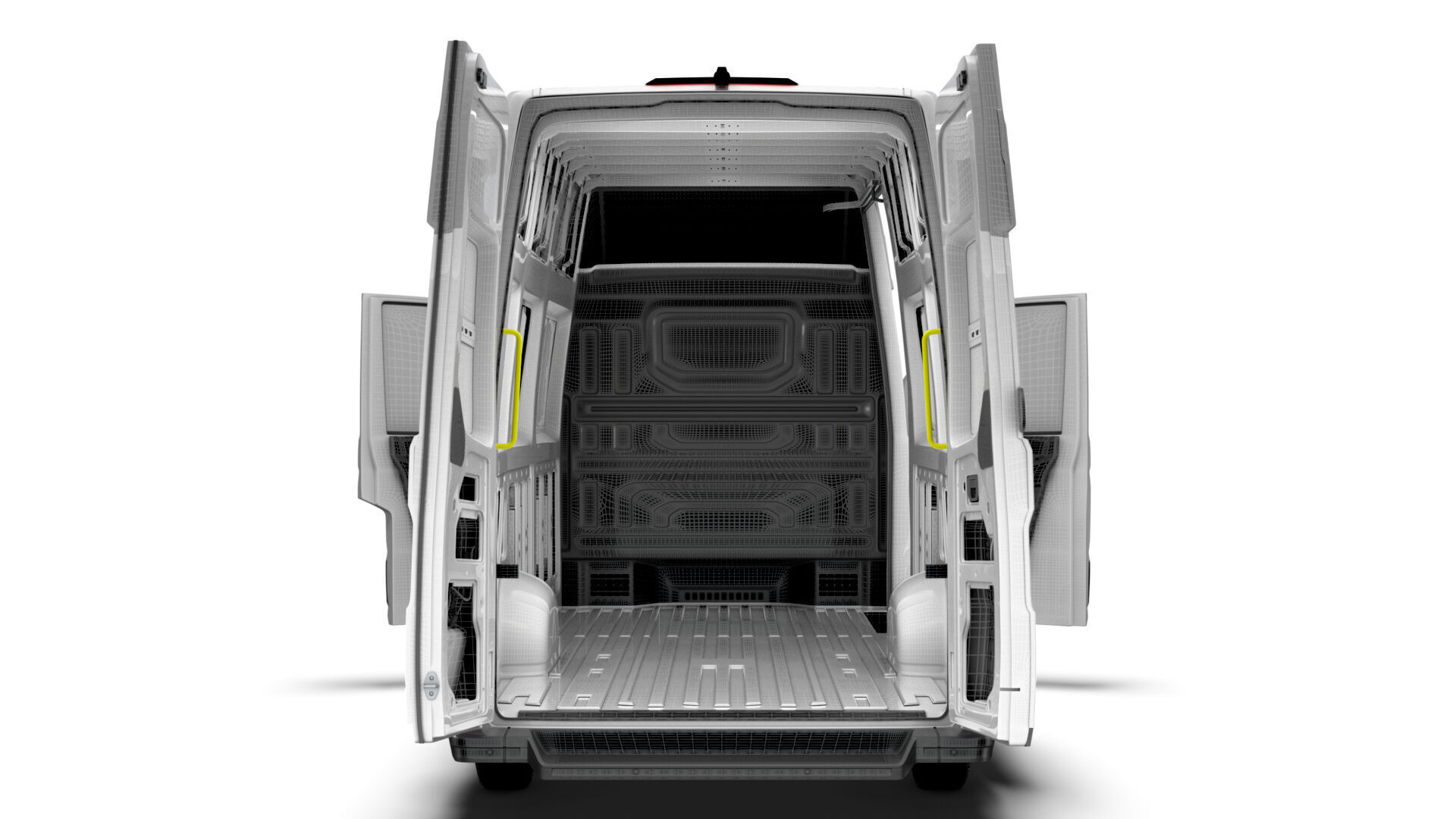 VW Crafter Van LWBM SHR HQInterior 2025 3D model_25