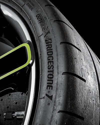 Bridgestone Potenza Race 245 30 ZR20 90Y 3D model 3