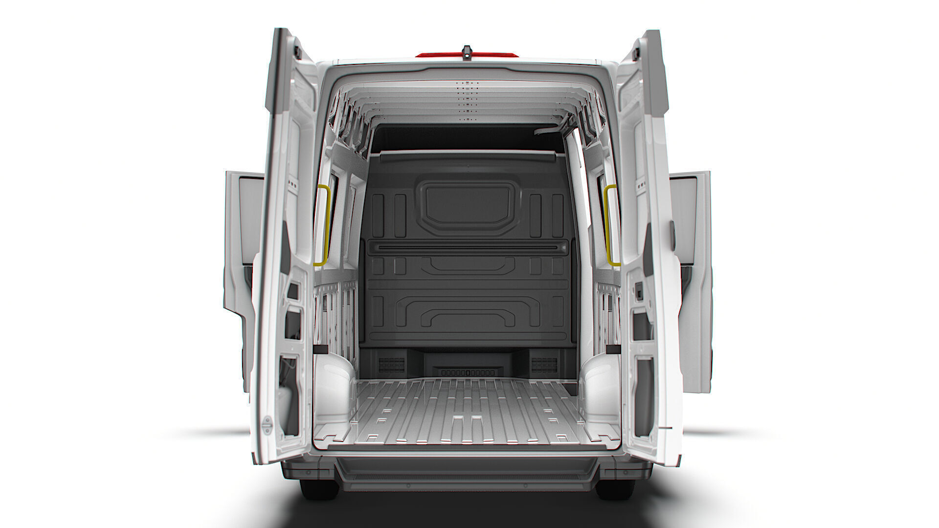VW Crafter Van LWBM HR HQInterior 2025 3D model_10