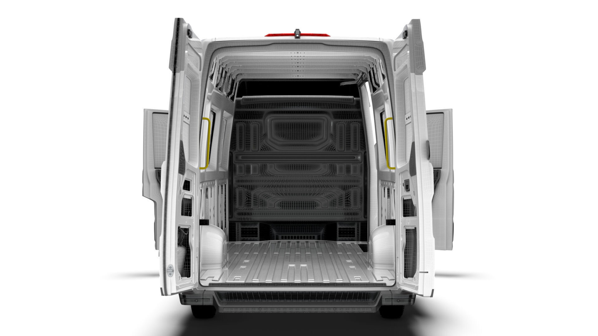 VW Crafter Van LWBM HR HQInterior 2025 3D model_25